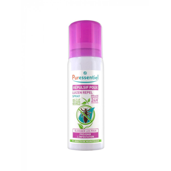 PURESSENTIEL - Spray repulsif poux 75ml