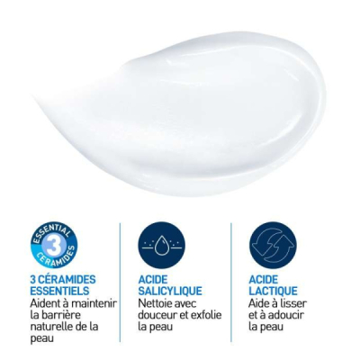 CERAVE - Sa creme anti rugosite 340g | UNIKA