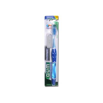 GUM - Brosse a dents technique medium normal ref 492 | UNIKA