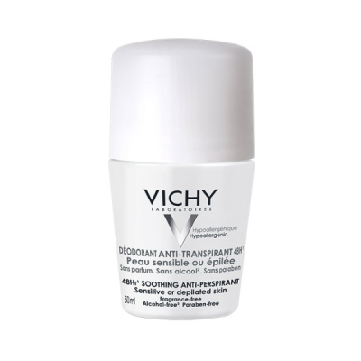 VICHY - Deodorant anti transpirant 48h bille peau sensible