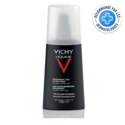 VICHY - Homme deo vapo assainissant 24h 100 ml | UNIKA