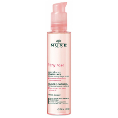 NUXE - Very rose huile delicate demaquillante 150 ml | UNIKA