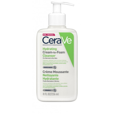 CERAVE - Creme moussante hydratante 236 ml | UNIKA