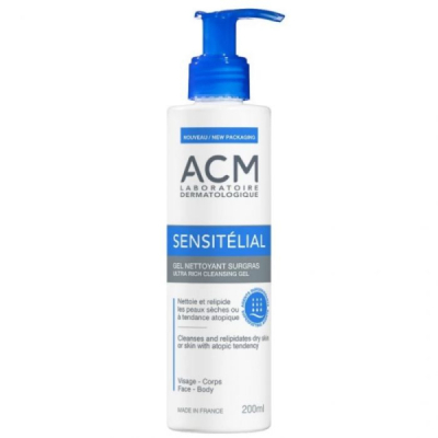 ACM - Sensitelial gel nettoyant surgras 200ml | UNIKA