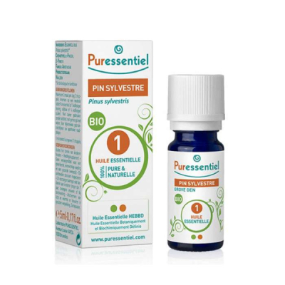 PURESSENTIEL - Huile essentielle pin sylvestre 5 ml