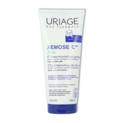 URIAGE - Xemose c8+ bebe 2 er baume relipidant anti grattage 200 ml