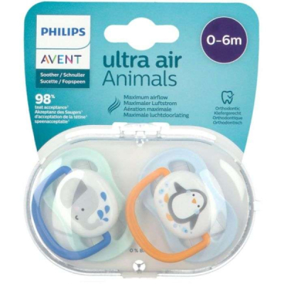 AVENT - Ultra air animals boy 0-6 mois | UNIKA