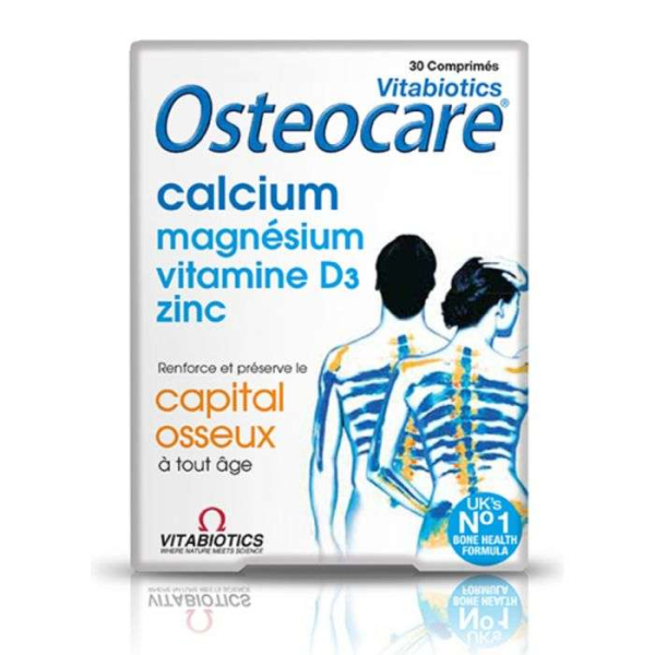 VITABIOTICS - Osteocare calcium magnesium zinc et vitamine d3- 30 comprimes