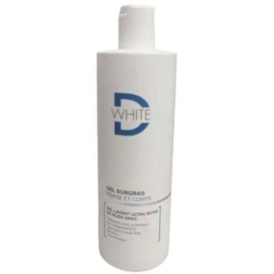 D-WHITE - Gel surgras visage et corps 400 ml | UNIKA