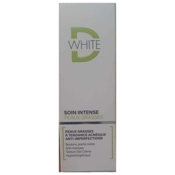 D-WHITE - Soin intense peaux grasses