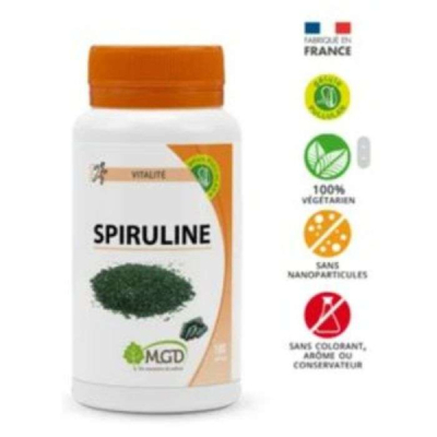 MGD NATURE - Spiruline 200capsules | UNIKA