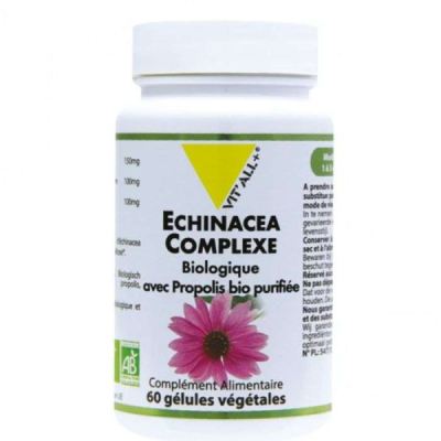 VIT'ALL+ - Echinacea complexe 60gelules | UNIKA