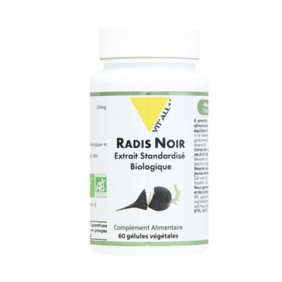 VIT'ALL+ - Radi noir 60 gelules | UNIKA