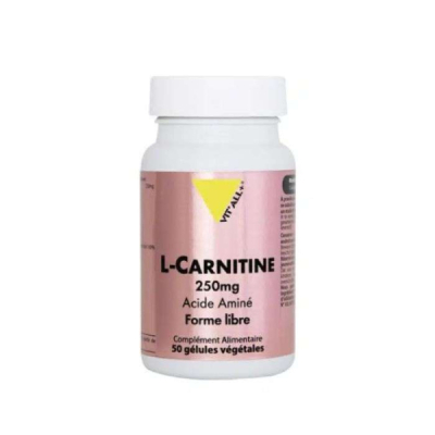 VIT'ALL+ - Lcarnitine 250 mg 50 gelules | UNIKA