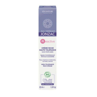 LEA NATURE - Eau thermale jonzac reactive creme riche haute tolerance 40 ml