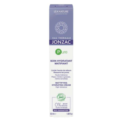 LEA NATURE - Eau thermale jonzac pure soin hydratant matifiant 50ml