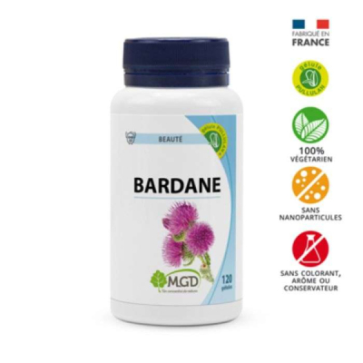 MGD NATURE - Bardane 120 gelules | UNIKA
