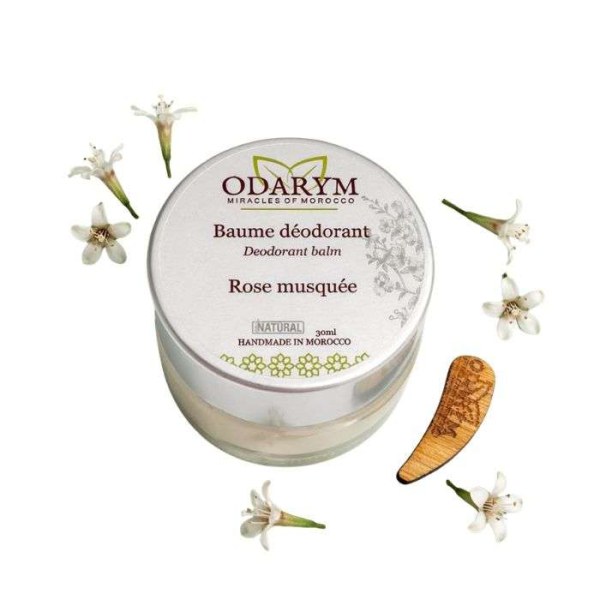 ODARYM - Baume deodorant rose musque 30 ml