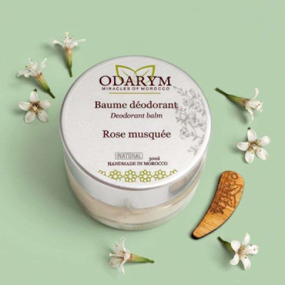 ODARYM - Baume deodorant rose musque 30 ml | UNIKA