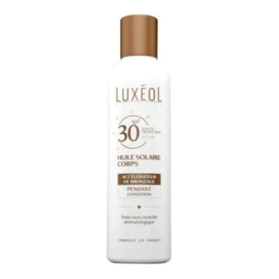 LUXEOL - Huile solaire corps spf 30 150 ml | UNIKA