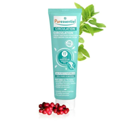 PURESSENTIEL - Circulation creme fraicheur hydratante 100 ml