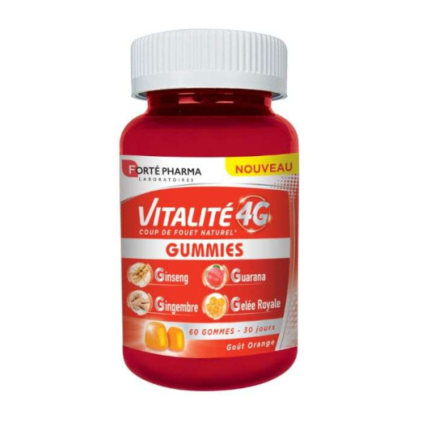 FORTE PHARMA - Vitalite 4g gummies gout orange 60 gommes