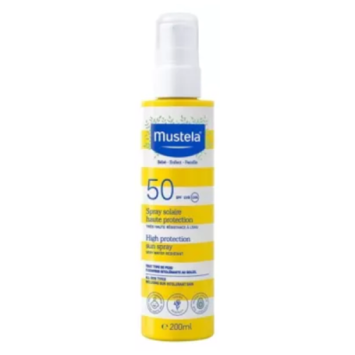 MUSTELA - Spray solaire tres haute protection spf 50+ 200 ml
