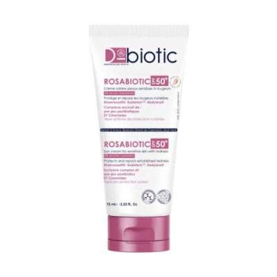 D BIOTIC - Rosabiotic creme solaire peaux sensibles a