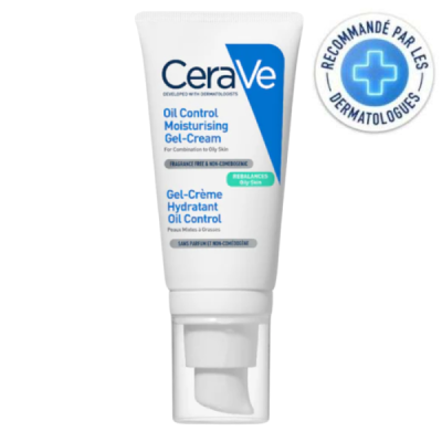 CERAVE - Gel creme hydratant oil control peaux mixtes a grasses 52 ml