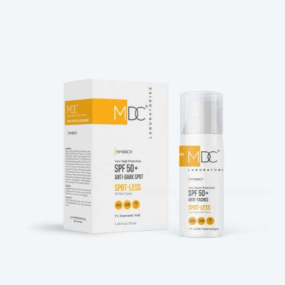 MDC - Synergy ecran solaire spf 50 spotless tous types de