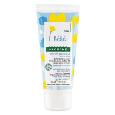KLORANE - Bebe creme nutritive cold creme 40 ml | UNIKA