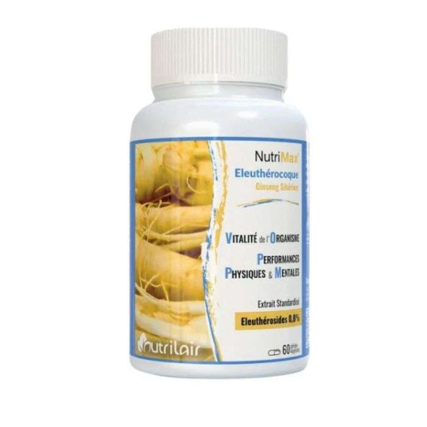 NUTRIMAX - Eleutherocoque 60 gelules vegetales