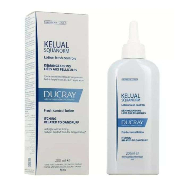 DUCRAY - Kelual squanorm lotion fresh controle pellicules et demangeaisons 200 ml