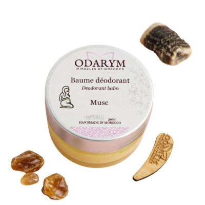 ODARYM - Baume deodorant musc femme enceinte et allaitente