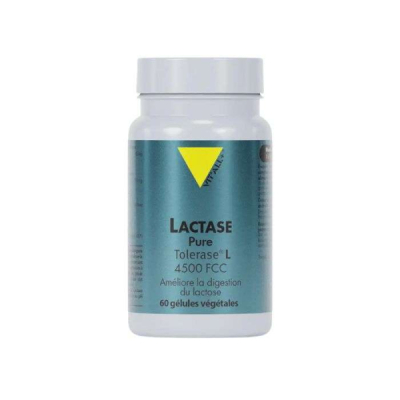 VIT'ALL+ - Lactase pure toletase 4500 fcc 60 gelules
