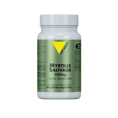 VIT'ALL+ - Myrtille sauvage 100 mg 60 gelules vegetales