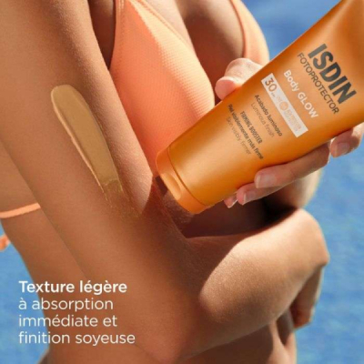 ISDIN - Fotoprotector body glow spf30 200ml | UNIKA