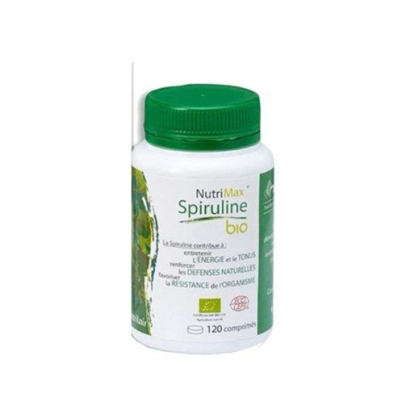 NUTRIMAX - Spiruline bio 120 comprimes tonus et vitalite