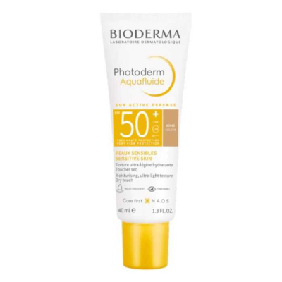 BIODERMA - Photoderm aquafluide spf 50+ teinte doree 40ml