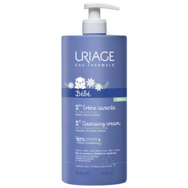 URIAGE - Bebe 1ere creme lavante 1 l